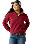 Ariat Women's Cabernet High Noon 1/2 Zip Pullover