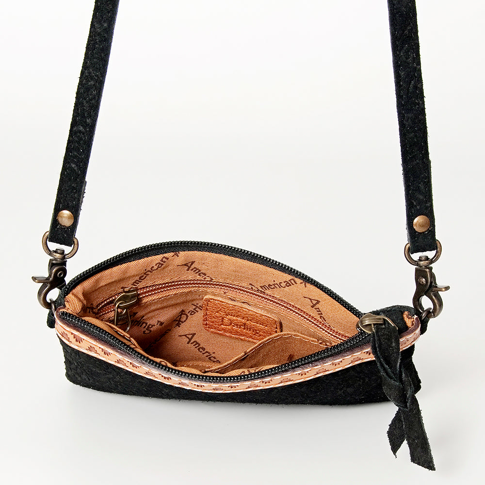 American Darling Small Crossbody Hair On Genuine Leather Women Bag Western Handbag Purse