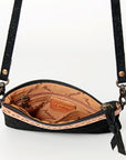 American Darling Small Crossbody Hair On Genuine Leather Women Bag Western Handbag Purse