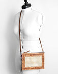ADBG778A American Darling Hand Tooled Genuine Leather Women Bag Western Handbag Purse