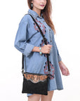 American Darling Small Crossbody Genuine Leather women bag western handbag purse