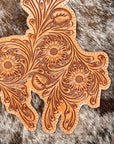 American Darling Hand Tooled Genuine Leather Women Bag Western Handbag Purse