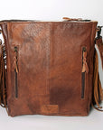 American Darling Hand Tooled Genuine Leather Women Bag Western Handbag Purse