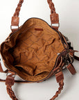 American Darling Hair On Genuine Leather Women Bag Western Handbag Purse
