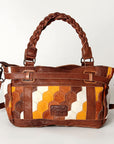 American Darling Hair On Genuine Leather Women Bag Western Handbag Purse