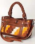 American Darling Hair On Genuine Leather Women Bag Western Handbag Purse