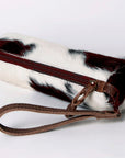 American Darling ADBG388BRW Coin Purse Hair On Genuine Leather women bag western handbag purse