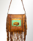 American Darling Genuine Leather Women Bag Western Handbag Purse