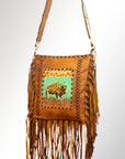 American Darling Genuine Leather Women Bag Western Handbag Purse