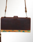American Darling Wristlet Genuine Leather Women Bag Western Handbag Purse