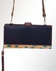 American Darling Wristlet Genuine Leather Women Bag Western Handbag Purse