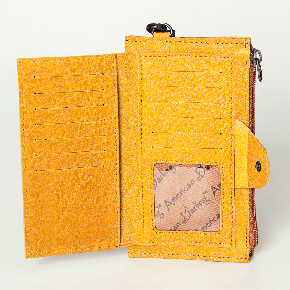 American Darling Card-Holder Genuine Leather women bag western handbag purse