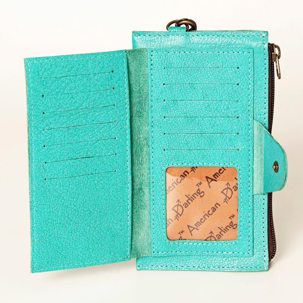 American Darling Card-Holder Genuine Leather women bag western handbag purse