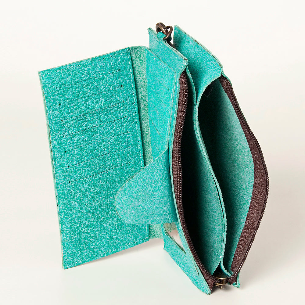 American Darling Card-Holder Genuine Leather women bag western handbag purse