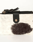 American Darling Hair On Genuine Leather Women Bag Western Handbag Purse