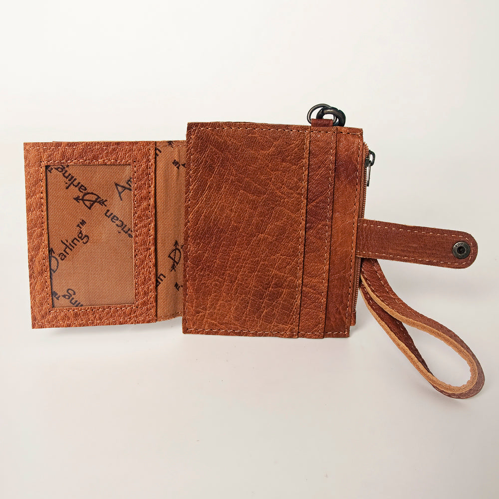 American Darling Card-Holder Genuine Leather women bag western handbag purse