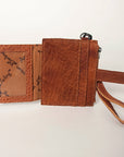 American Darling Card-Holder Genuine Leather women bag western handbag purse