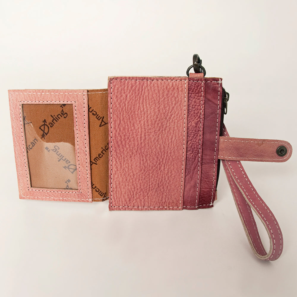 American Darling Card-Holder Genuine Leather women bag western handbag purse