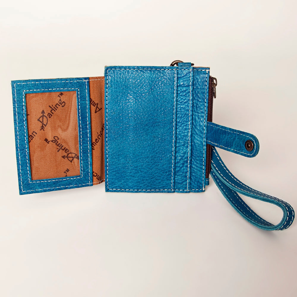 American Darling Card-Holder Genuine Leather women bag western handbag purse