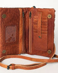 American Darling Hair On Genuine Leather Women Bag Western Handbag Purse