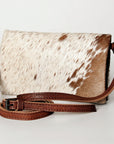 American Darling Hair On Genuine Leather Women Bag Western Handbag Purse