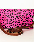 American Darling Hair On Genuine Leather Women Bag Western Handbag Purse