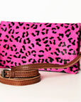 American Darling Hair On Genuine Leather Women Bag Western Handbag Purse