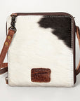 American Darling Hair On Genuine Leather Women Bag Western Handbag Purse