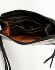 American Darling Hair On Genuine Leather Women Bag Western Handbag Purse