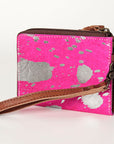 American Darling Hair On Genuine Leather Women Bag Western Handbag Purse