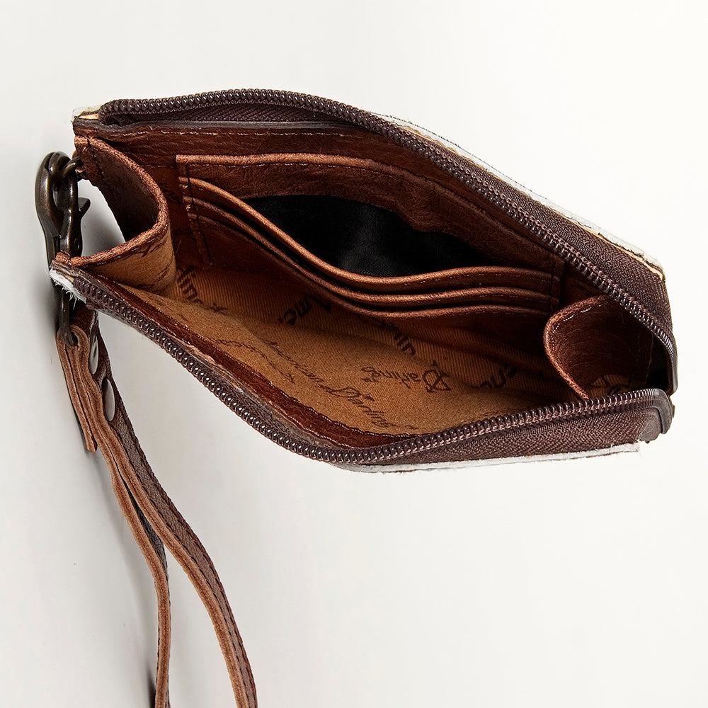 American Darling Hair On Genuine Leather Women Bag Western Handbag Purse