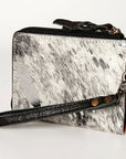 American Darling Hair On Genuine Leather Women Bag Western Handbag Purse