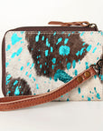 American Darling Hair On Genuine Leather Women Bag Western Handbag Purse