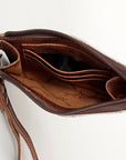 American Darling Hair On Genuine Leather Women Bag Western Handbag Purse