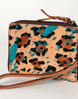 American Darling Hair On Genuine Leather Women Bag Western Handbag Purse