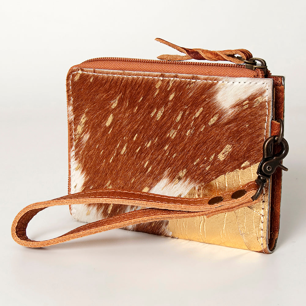 American Darling Hair On Genuine Leather Women Bag Western Handbag Purse