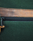 Laptop Organizer Multipocket Messenger Bag Leather Canvas