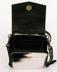 American Darling Cell Phone Holder Hair On Genuine Leather women bag western handbag purse