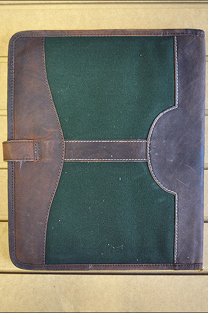 Executive Lightweight Foilo Organizer Leather Canvas