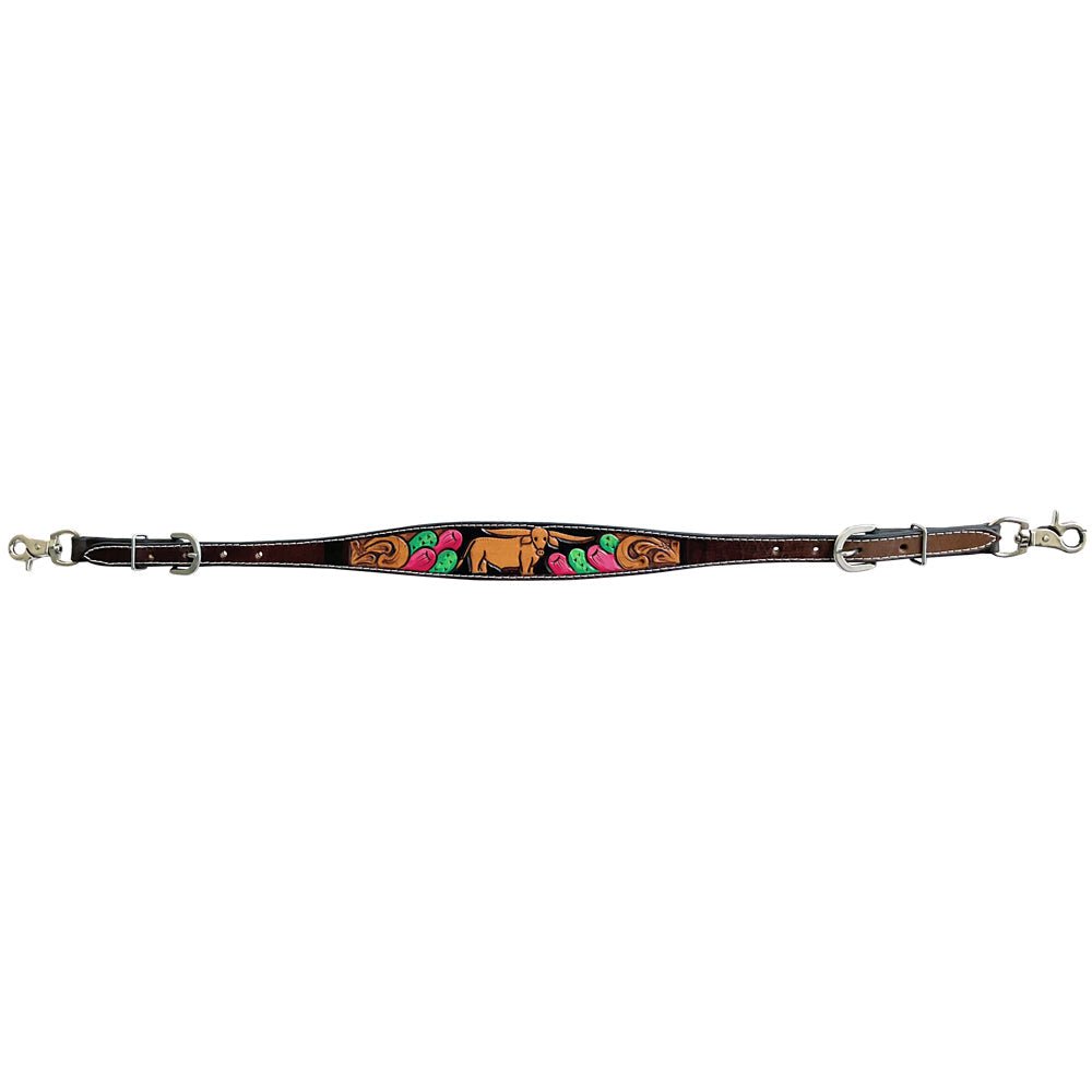 BAR H EQUINE Leather Horse Premium One Ear Headstall &amp; Breast Collar Set