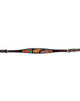 BAR H EQUINE Leather Horse Premium One Ear Headstall & Breast Collar Set