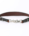 Bar H Equine American Leather Horse Saddle Tack One Ear Headstall | Breast Collar | Browband Headstall | Wither Strap | Tack Set BER249