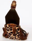 American Darling Cell Phone Holder Hair On Genuine Leather women bag western handbag purse