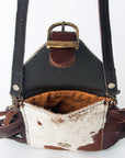 American Darling Cell Phone Holder Hair On Genuine Leather women bag western handbag purse