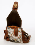 American Darling Cell Phone Holder Hair On Genuine Leather women bag western handbag purse