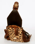 American Darling Cell Phone Holder Hair On Genuine Leather women bag western handbag purse