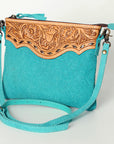 American Darling Small Crossbody Genuine Leather women bag western handbag purse