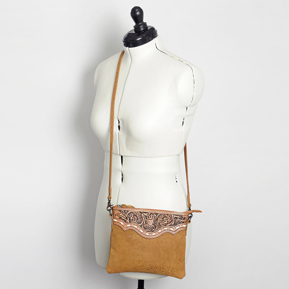 American Darling Small Crossbody Saddle Blanket Genuine Leather women bag western handbag purse