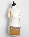 American Darling Small Crossbody Saddle Blanket Genuine Leather women bag western handbag purse