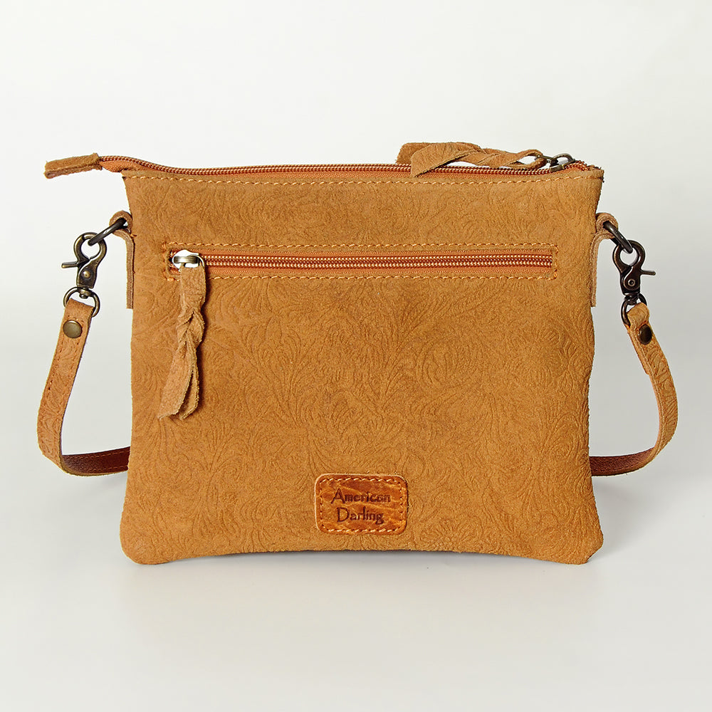 American Darling Small Crossbody Saddle Blanket Genuine Leather women bag western handbag purse